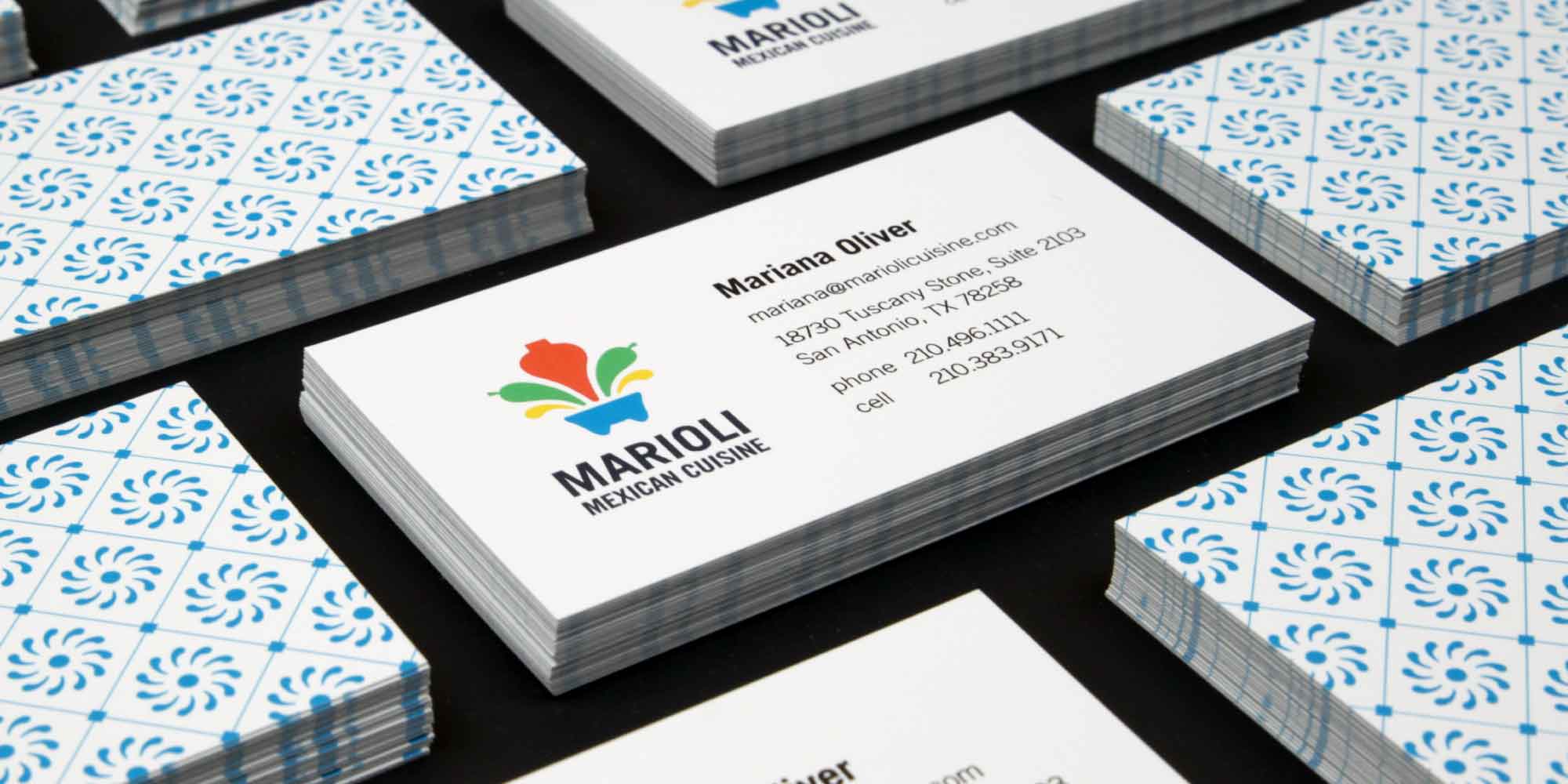 Marioli business cards